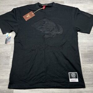 Utah Mammoth Black Phantom Mitchell & Ness Short Sleeve T-Shirt Men's Medium NHL